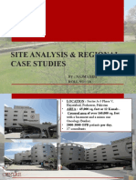 New Regional Case Studies Site Analysis