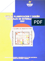 Planificación y diseño de una central de esterilización