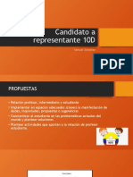 Candidato a Representante 10D