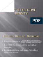 What Is Effective Density