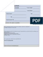 Project Proposal Form (Edexcel) 2
