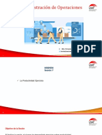 Administración de Operaciones: Mtro. Fernando Arriola Jiménez Farriola@usat - Edu.pe