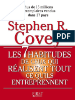 Covey Stephen R Les 7 Habitudes de Ceux Qui Réalisent Tout Ce Quils Entreprennent