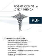 Principios Eticos de La Practica Medica