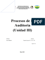 procesos de la auditoria