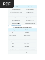 Windows Shortcut Keys