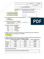 Práctica Hidrostática