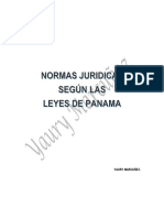 Normas Juridicas Segun Leyes Panama Yaury 2021