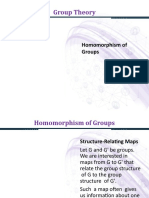 Homomorphisms of Groups
