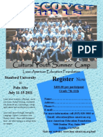 2011 Summer Camp Flyer