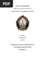Download Politik Hukum dalam Pasal 28 UUD 1945 tentang Hak Asasi Manusia by ginsc SN50933193 doc pdf
