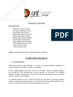 Informe Final - Compañia Holding