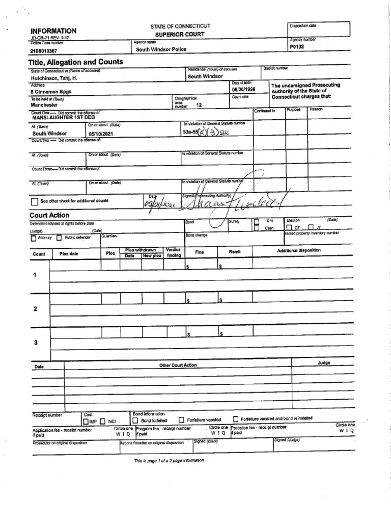Hutchinson Arrest Warrant PDF