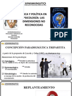 Dimension Politica y Etica