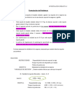 Tarea 1 - Formulación