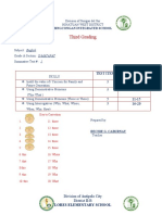 SummaTive Test - ALL SUBJECTS 2 - Q3 - #1