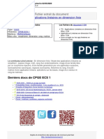 ECS1: Applications Linéaires en Dimension Finie: Fichier Extrait Du Document
