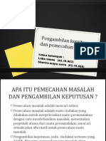 Pengambilan Keputusan Dan Pemecahan Masalah