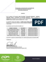 Certificado Semillero EMFA 2020A