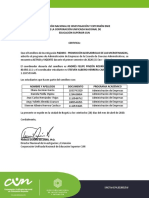 Certificado Semillero P&DMIC 2020A