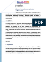 Convocatoria Talentos de Exportación Guanajuato 2021