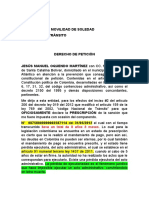 PRESCRIPCION DE LA SANCION DE COMPARENDO[248]