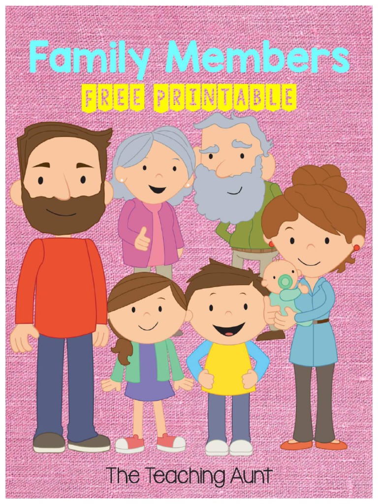 Family Members Free Printable | PDF