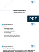 Business Models and Innovation