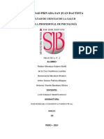 PSICOTERAPIA COGNITIVA ANÁLISIS DESÓRDENES EMOCIONALES