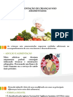 Alimentação de Crianças Não Amamentadas