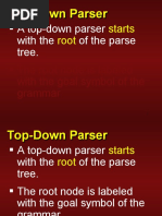 Top Down Parser - Compiler Design - Dr. D. P. Sharma - NITK Surathkal by Wahid311