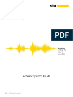 Acoustic Systems by Sto: Stosilent Stosilent