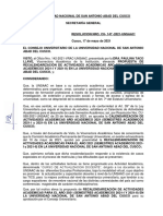 147 Aprueba Recalendarizacion de Actividades Académicas Año 2021 (Sa 2021-1 y 2021-2 en La Unsaac 12.05.2021