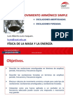 Tema #02 Oscilaciones Amortiguadas y Forzadas