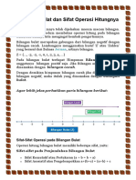 Bilangan Bulat Dan Sifat Operasi Hitungnya