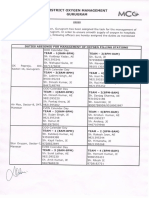 Office Order for Oxygen Plants