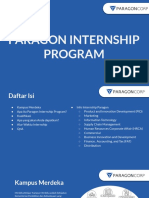 Penjelasan Paragon Internship Program