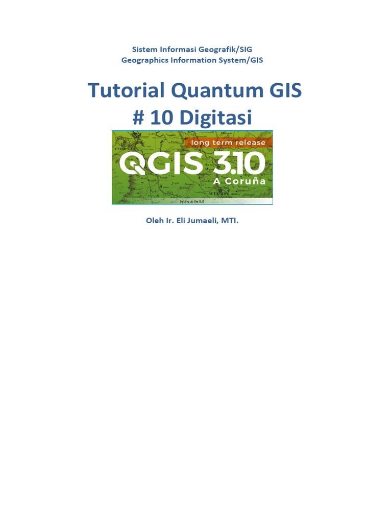 10 Tutorial Qgis Digitasi Pdf