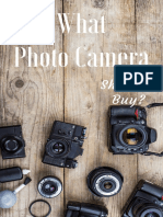 What Photo Camera Should I Buy