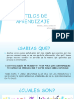 Test Estilos de Aprendizaje