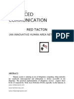 Advanced Communication Redtacton