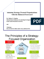 Building Strategy Focused Organizations With The Balanced Scorecard