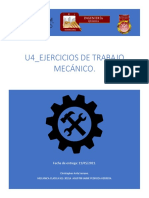 U-IV - Ejercicios de Trabajo Mecánico - Avila Serrano