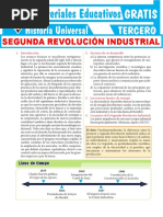 Segunda Revolución Industrial para Tercer Grado de Secundaria