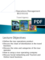 Topic 3a -Segment of Tour Package, Type & Role of Tour Operator, Short-haul Operator