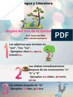 Reglas Del Uso N, B y Dde La Consonante V