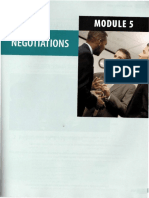 Module 5 - Negotiations