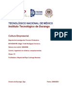 Reporte de Investigación Proceso Productivo