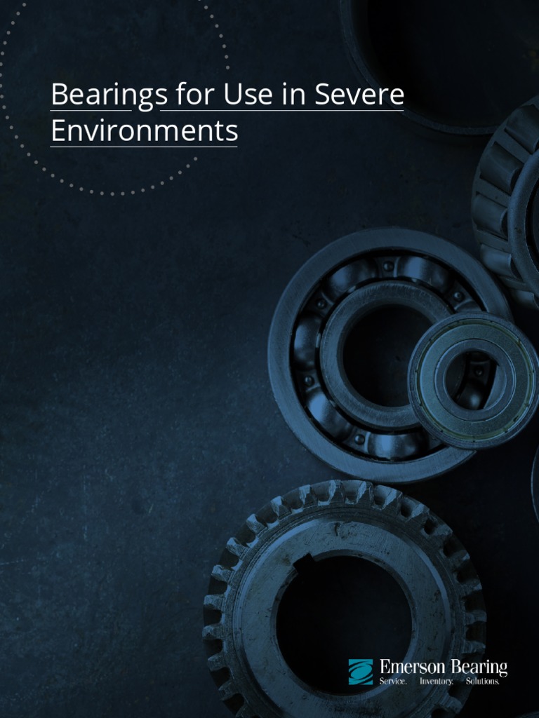 Bearings For Use in Severe Environments PDF Bearing (Mechanical