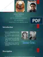 Case Study On TIME Inc